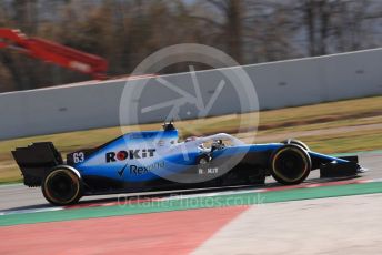 World © Octane Photographic Ltd. Formula 1 – Winter Testing - Test 2 - Day 1. ROKiT Williams Racing – George Russell. Circuit de Barcelona-Catalunya. Tuesday 26th February 2019.