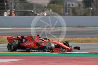 World © Octane Photographic Ltd. Formula 1 – Winter Testing - Test 2 - Day 1. Scuderia Ferrari SF90 – Charles Leclerc. Circuit de Barcelona-Catalunya. Tuesday 26th February 2019.