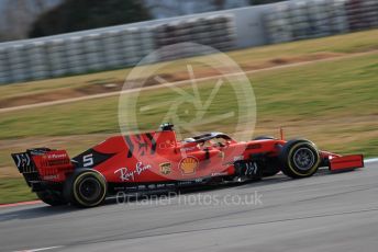 World © Octane Photographic Ltd. Formula 1 – Winter Testing - Test 2 - Day 1. Scuderia Ferrari SF90 – Charles Leclerc. Circuit de Barcelona-Catalunya. Tuesday 26th February 2019.