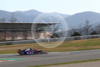 World © Octane Photographic Ltd. Formula 1 – Winter Testing - Test 2 - Day 1. Scuderia Toro Rosso STR14 – Alexander Albon. Circuit de Barcelona-Catalunya. Tuesday 26th February 2019.