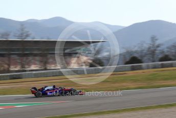 World © Octane Photographic Ltd. Formula 1 – Winter Testing - Test 2 - Day 1. Scuderia Toro Rosso STR14 – Alexander Albon. Circuit de Barcelona-Catalunya. Tuesday 26th February 2019.