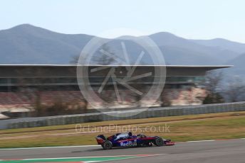 World © Octane Photographic Ltd. Formula 1 – Winter Testing - Test 2 - Day 1. Scuderia Toro Rosso STR14 – Alexander Albon. Circuit de Barcelona-Catalunya. Tuesday 26th February 2019.