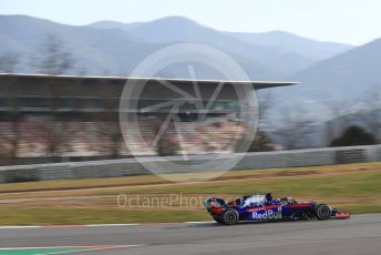 World © Octane Photographic Ltd. Formula 1 – Winter Testing - Test 2 - Day 1. Scuderia Toro Rosso STR14 – Alexander Albon. Circuit de Barcelona-Catalunya. Tuesday 26th February 2019.