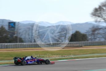 World © Octane Photographic Ltd. Formula 1 – Winter Testing - Test 2 - Day 1. Scuderia Toro Rosso STR14 – Alexander Albon. Circuit de Barcelona-Catalunya. Tuesday 26th February 2019.