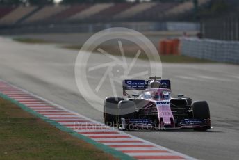 World © Octane Photographic Ltd. Formula 1 – Winter Testing - Test 2 - Day 1. SportPesa Racing Point RP19 – Lance Stroll. Circuit de Barcelona-Catalunya. Tuesday 26th February 2019.