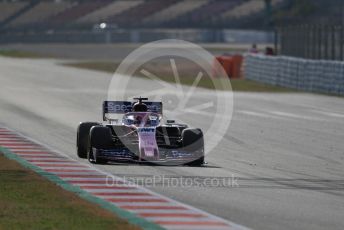 World © Octane Photographic Ltd. Formula 1 – Winter Testing - Test 2 - Day 1. SportPesa Racing Point RP19 – Lance Stroll. Circuit de Barcelona-Catalunya. Tuesday 26th February 2019.