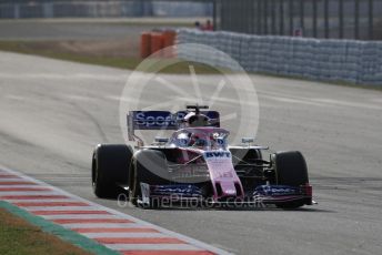 World © Octane Photographic Ltd. Formula 1 – Winter Testing - Test 2 - Day 1. SportPesa Racing Point RP19 – Lance Stroll. Circuit de Barcelona-Catalunya. Tuesday 26th February 2019.