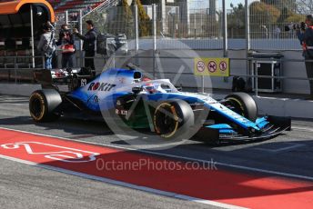 World © Octane Photographic Ltd. Formula 1 – Winter Testing - Test 2 - Day 1. ROKiT Williams Racing – George Russell. Circuit de Barcelona-Catalunya. Tuesday 26th February 2019.