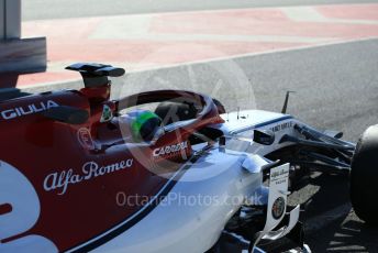 World © Octane Photographic Ltd. Formula 1 – Winter Testing - Test 2 - Day 1. Alfa Romeo Racing C38 – Antonio Giovinazzi. Circuit de Barcelona-Catalunya. Tuesday 26th February 2019.