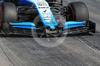 World © Octane Photographic Ltd. Formula 1 – Winter Testing - Test 2 - Day 1. ROKiT Williams Racing – George Russell. Circuit de Barcelona-Catalunya. Tuesday 26th February 2019.