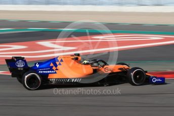 World © Octane Photographic Ltd. Formula 1 – Winter Testing - Test 2 - Day 1. McLaren MCL34 – Lando Norris. Circuit de Barcelona-Catalunya. Tuesday 26th February 2019.