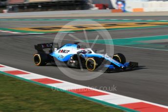 World © Octane Photographic Ltd. Formula 1 – Winter Testing - Test 2 - Day 1. ROKiT Williams Racing – George Russell. Circuit de Barcelona-Catalunya. Tuesday 26th February 2019.