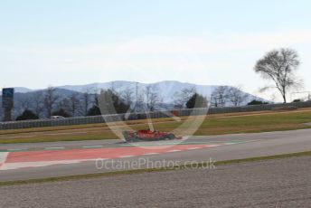 World © Octane Photographic Ltd. Formula 1 – Winter Testing - Test 2 - Day 1. Scuderia Ferrari SF90 – Charles Leclerc. Circuit de Barcelona-Catalunya. Tuesday 26th February 2019.