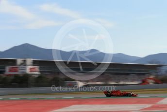 World © Octane Photographic Ltd. Formula 1 – Winter Testing - Test 2 - Day 1. Scuderia Ferrari SF90 – Charles Leclerc. Circuit de Barcelona-Catalunya. Tuesday 26th February 2019.