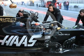 World © Octane Photographic Ltd. Formula 1 – Winter Testing - Test 2 - Day 2. Rich Energy Haas F1 Team VF19 – Romain Grosjean. Circuit de Barcelona-Catalunya. Wednesday 27th February 2019.