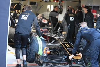 World © Octane Photographic Ltd. Formula 1 – Winter Testing - Test 2 - Day 2. Rich Energy Haas F1 Team VF19 – Romain Grosjean. Circuit de Barcelona-Catalunya. Wednesday 27th February 2019.