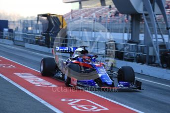 World © Octane Photographic Ltd. Formula 1 – Winter Testing - Test 2 - Day 2. Scuderia Toro Rosso STR14 – Daniil Kvyat. Circuit de Barcelona-Catalunya. Wednesday 27th February 2019.