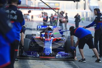 World © Octane Photographic Ltd. Formula 1 – Winter Testing - Test 2 - Day 2. Scuderia Toro Rosso STR14 – Daniil Kvyat. Circuit de Barcelona-Catalunya. Wednesday 27th February 2019.