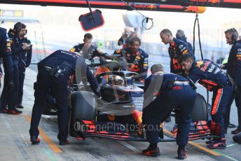 World © Octane Photographic Ltd. Formula 1 – Winter Testing - Test 2 - Day 2. Aston Martin Red Bull Racing RB15 – Max Verstappen. Circuit de Barcelona-Catalunya. Wednesday 27th February 2019.