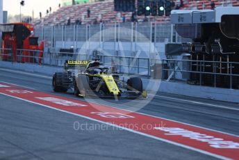 World © Octane Photographic Ltd. Formula 1 – Winter Testing - Test 2 - Day 2. Renault Sport F1 Team RS19 – Daniel Ricciardo. Circuit de Barcelona-Catalunya. Wednesday 27th February 2019.