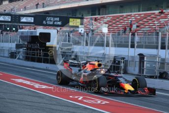 World © Octane Photographic Ltd. Formula 1 – Winter Testing - Test 2 - Day 2. Aston Martin Red Bull Racing RB15 – Max Verstappen. Circuit de Barcelona-Catalunya. Wednesday 27th February 2019.