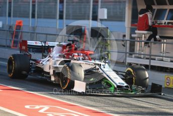 World © Octane Photographic Ltd. Formula 1 – Winter Testing - Test 2 - Day 2. Alfa Romeo Racing C38 – Kimi Raikkonen. Circuit de Barcelona-Catalunya. Wednesday 27th February 2019.