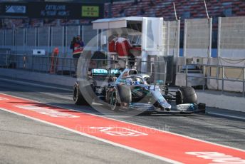 World © Octane Photographic Ltd. Formula 1 – Winter Testing - Test 2 - Day 2. Mercedes AMG Petronas Motorsport AMG F1 W10 EQ Power+ - Valtteri Bottas. Circuit de Barcelona-Catalunya. Wednesday 27th February 2019.