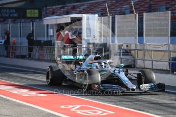 World © Octane Photographic Ltd. Formula 1 – Winter Testing - Test 2 - Day 2. Mercedes AMG Petronas Motorsport AMG F1 W10 EQ Power+ - Valtteri Bottas. Circuit de Barcelona-Catalunya. Wednesday 27th February 2019.