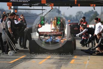 World © Octane Photographic Ltd. Formula 1 – Winter Testing - Test 2 - Day 2. McLaren MCL34 – Carlos Sainz. Circuit de Barcelona-Catalunya. Wednesday 27th February 2019.