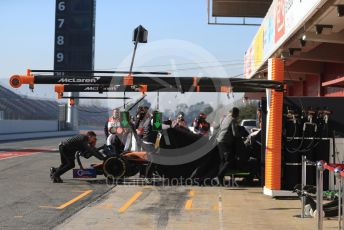 World © Octane Photographic Ltd. Formula 1 – Winter Testing - Test 2 - Day 2. McLaren MCL34 – Carlos Sainz. Circuit de Barcelona-Catalunya. Wednesday 27th February 2019.