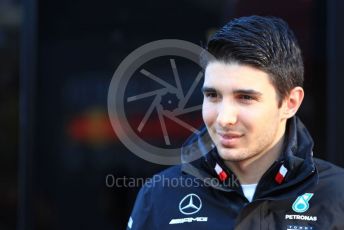 World © Octane Photographic Ltd. Formula 1 - Winter Testing - Test 2 - Day 2. Esteban Gutierrez  - Simulator Driver for Mercedes. Circuit de Barcelona-Catalunya. Wednesday 27thFebruary 2019