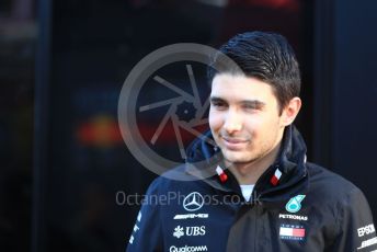 World © Octane Photographic Ltd. Formula 1 - Winter Testing - Test 2 - Day 2. Esteban Gutierrez  - Simulator Driver for Mercedes. Circuit de Barcelona-Catalunya. Wednesday 27thFebruary 2019