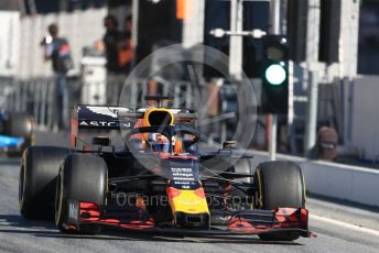 World © Octane Photographic Ltd. Formula 1 – Winter Testing - Test 2 - Day 2. Aston Martin Red Bull Racing RB15 – Max Verstappen. Circuit de Barcelona-Catalunya. Wednesday 27th February 2019.