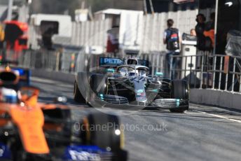 World © Octane Photographic Ltd. Formula 1 – Winter Testing - Test 2 - Day 2. Mercedes AMG Petronas Motorsport AMG F1 W10 EQ Power+ - Valtteri Bottas. Circuit de Barcelona-Catalunya. Wednesday 27th February 2019.