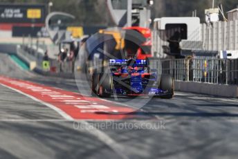 World © Octane Photographic Ltd. Formula 1 – Winter Testing - Test 2 - Day 2. Scuderia Toro Rosso STR14 – Daniil Kvyat. Circuit de Barcelona-Catalunya. Wednesday 27th February 2019.