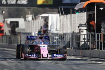 World © Octane Photographic Ltd. Formula 1 – Winter Testing - Test 2 - Day 2. SportPesa Racing Point RP19 - Sergio Perez. Circuit de Barcelona-Catalunya. Wednesday 27th February 2019.