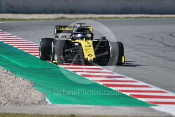 World © Octane Photographic Ltd. Formula 1 – Winter Testing - Test 2 - Day 2. Renault Sport F1 Team RS19 – Daniel Ricciardo. Circuit de Barcelona-Catalunya. Wednesday 27th February 2019.