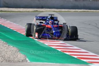 World © Octane Photographic Ltd. Formula 1 – Winter Testing - Test 2 - Day 2. Scuderia Toro Rosso STR14 – Daniil Kvyat. Circuit de Barcelona-Catalunya. Wednesday 27th February 2019.