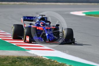 World © Octane Photographic Ltd. Formula 1 – Winter Testing - Test 2 - Day 2. Scuderia Toro Rosso STR14 – Daniil Kvyat. Circuit de Barcelona-Catalunya. Wednesday 27th February 2019.