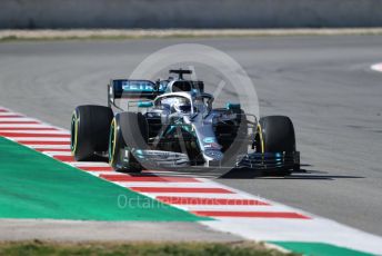 World © Octane Photographic Ltd. Formula 1 – Winter Testing - Test 2 - Day 2. Mercedes AMG Petronas Motorsport AMG F1 W10 EQ Power+ - Valtteri Bottas. Circuit de Barcelona-Catalunya. Wednesday 27th February 2019.