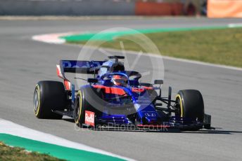 World © Octane Photographic Ltd. Formula 1 – Winter Testing - Test 2 - Day 2. Scuderia Toro Rosso STR14 – Daniil Kvyat. Circuit de Barcelona-Catalunya. Wednesday 27th February 2019.