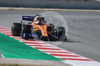 World © Octane Photographic Ltd. Formula 1 – Winter Testing - Test 2 - Day 2. McLaren MCL34 – Carlos Sainz. Circuit de Barcelona-Catalunya. Wednesday 27th February 2019.