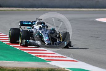 World © Octane Photographic Ltd. Formula 1 – Winter Testing - Test 2 - Day 2. Mercedes AMG Petronas Motorsport AMG F1 W10 EQ Power+ - Valtteri Bottas. Circuit de Barcelona-Catalunya. Wednesday 27th February 2019.