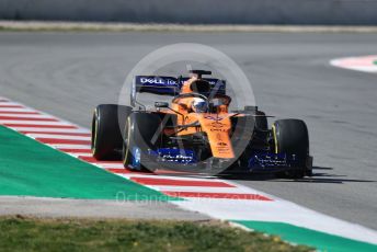 World © Octane Photographic Ltd. Formula 1 – Winter Testing - Test 2 - Day 2. McLaren MCL34 – Carlos Sainz. Circuit de Barcelona-Catalunya. Wednesday 27th February 2019.