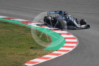 World © Octane Photographic Ltd. Formula 1 – Winter Testing - Test 2 - Day 2. Mercedes AMG Petronas Motorsport AMG F1 W10 EQ Power+ - Valtteri Bottas. Circuit de Barcelona-Catalunya. Wednesday 27th February 2019.