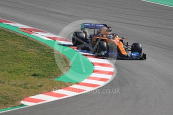 World © Octane Photographic Ltd. Formula 1 – Winter Testing - Test 2 - Day 2. McLaren MCL34 – Carlos Sainz. Circuit de Barcelona-Catalunya. Wednesday 27th February 2019.