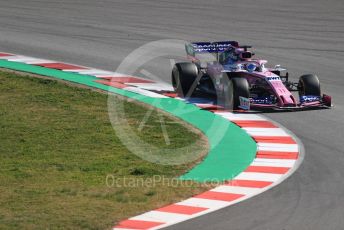 World © Octane Photographic Ltd. Formula 1 – Winter Testing - Test 2 - Day 2. SportPesa Racing Point RP19 - Sergio Perez. Circuit de Barcelona-Catalunya. Wednesday 27th February 2019.