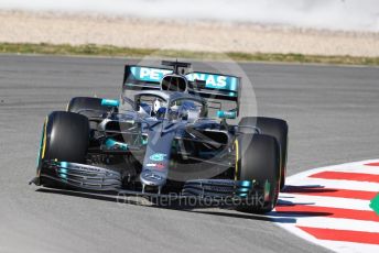 World © Octane Photographic Ltd. Formula 1 – Winter Testing - Test 2 - Day 2. Mercedes AMG Petronas Motorsport AMG F1 W10 EQ Power+ - Valtteri Bottas. Circuit de Barcelona-Catalunya. Wednesday 27th February 2019.