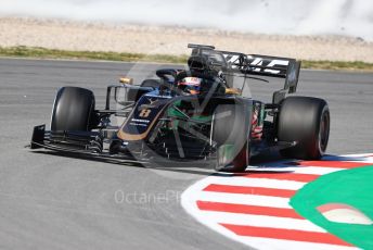 World © Octane Photographic Ltd. Formula 1 – Winter Testing - Test 2 - Day 2. Rich Energy Haas F1 Team VF19 – Romain Grosjean. Circuit de Barcelona-Catalunya. Wednesday 27th February 2019.