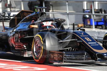 World © Octane Photographic Ltd. Formula 1 – Winter Testing - Test 2 - Day 2. Rich Energy Haas F1 Team VF19 – Romain Grosjean. Circuit de Barcelona-Catalunya. Wednesday 27th February 2019.